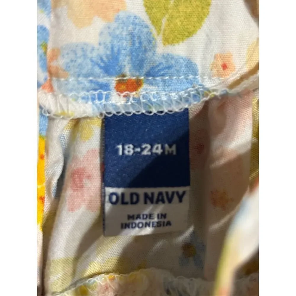 ❤️Old Navy Floral All Day Tiered Dress 18-24M
